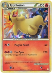 Typhlosion 32/123 Cracked Ice Holo Promo HeartGold & SoulSilver Series Collection Exclusive